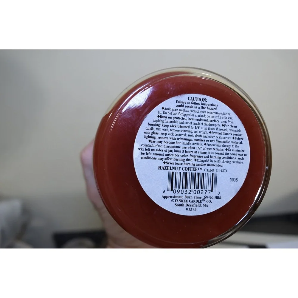 Yankee Candle Hazelnut Coffee Housewarmer Medium Jar Candle 14.5 oz 114427